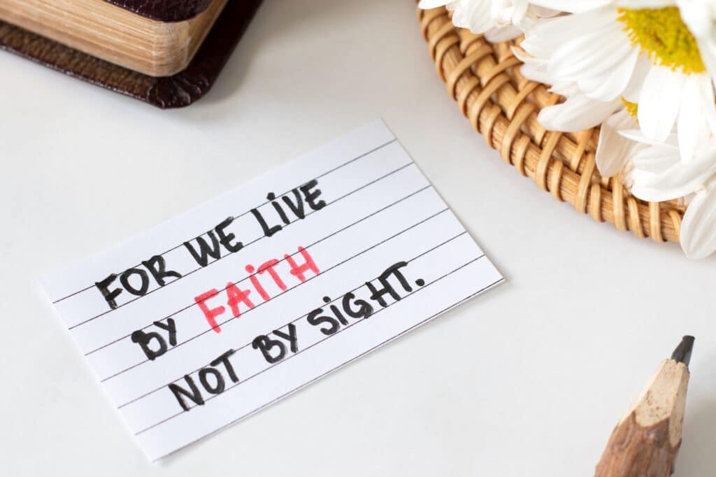 2 Corinthians 5:7